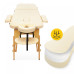 Массажный стол  4FIZJO Massage Table Wood W70 Beige - фото №5